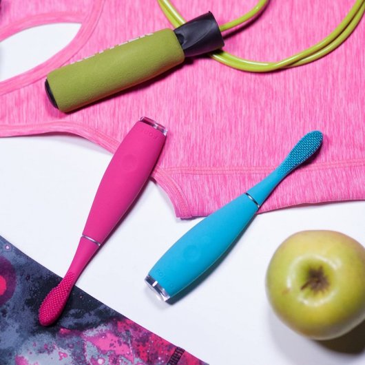 Foreo Issa Mini Cepillo Eléctrico Infantil Rosa