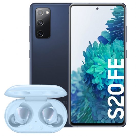 Samsung Pack Galaxy S20 FE 6/128GB Azul Libre + Galaxy Buds+ Azules