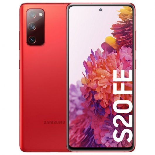Samsung Pack Galaxy S20 FE 6GB/128GB 6.5'' Vermelho + Galaxy Buds+ Azuis