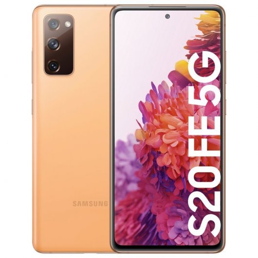 Samsung Pack Galaxy S20 FE 5G 6/128GB Naranja Libre + Galaxy Buds+ Azules