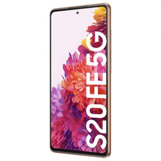 Samsung Pack Galaxy S20 FE 5G 6/128GB Naranja Libre + Galaxy Buds+ Azules