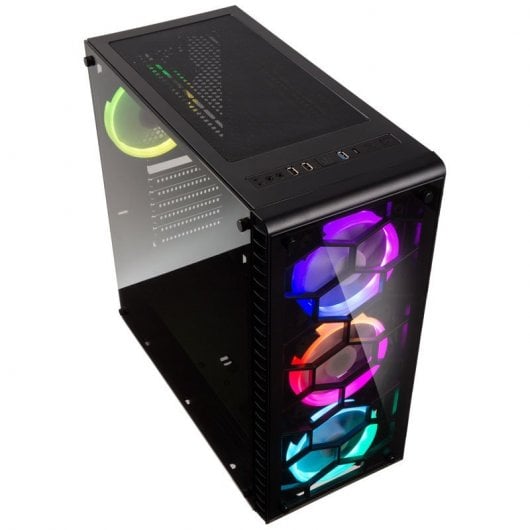 Kolink Observatory RGB gehärtetes Glas USB 3.0 Schwarz