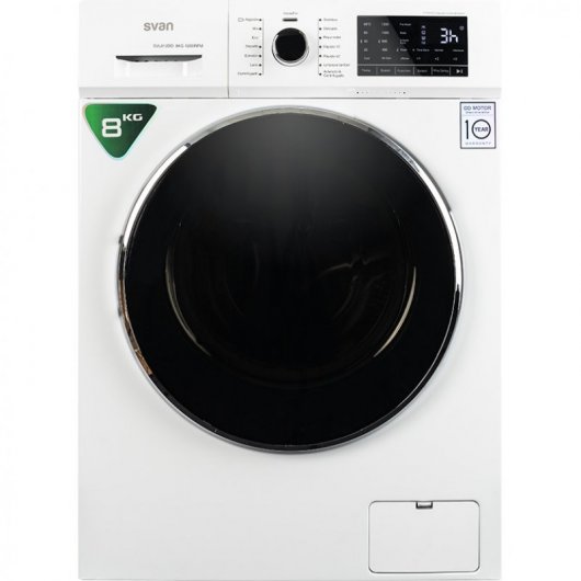 Svan SVL812DD Lavadora de Carga Frontal 8Kg A+++ Blanca