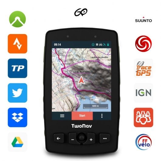 TwoNav Aventura 2 Motor GPS para Coche/Moto