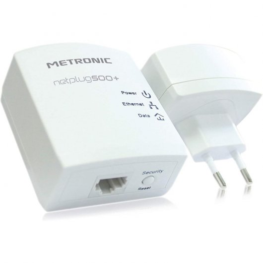 Metronic NetPlug5000+ Adaptadores PLC 500Mbps