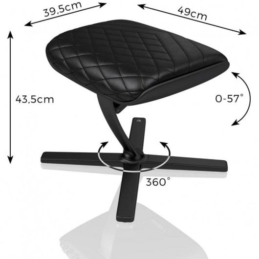 Noblechairs Reposapiés para Sillas de Gaming