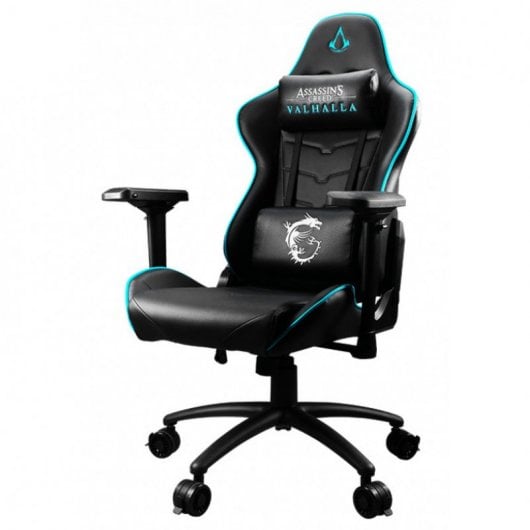 MSI MAG CH120-VALHALLA Silla Gaming Negro/Verde