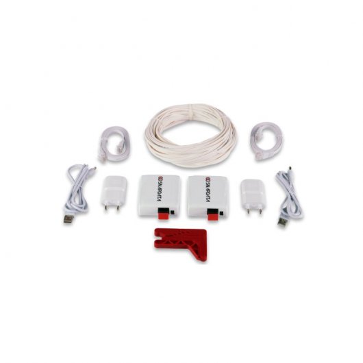 Actelser Kit Básico de Fibra Óptica Plástica Snap Data 50m