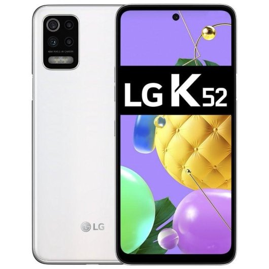 LG K52 4G 4GB 64GB 6.6" Blanco