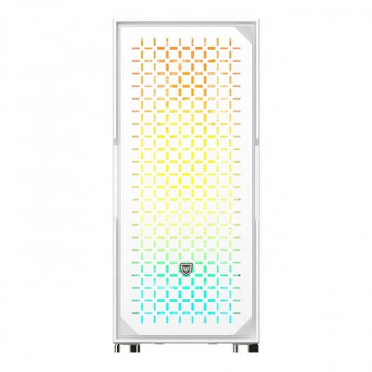 Nfortec Surtur Cristal Templado USB 3.0 ARGB Blanca