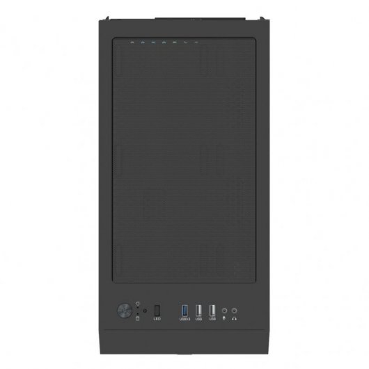 Nfortec Surtur Cristal Templado USB 3.0 ARGB Negra