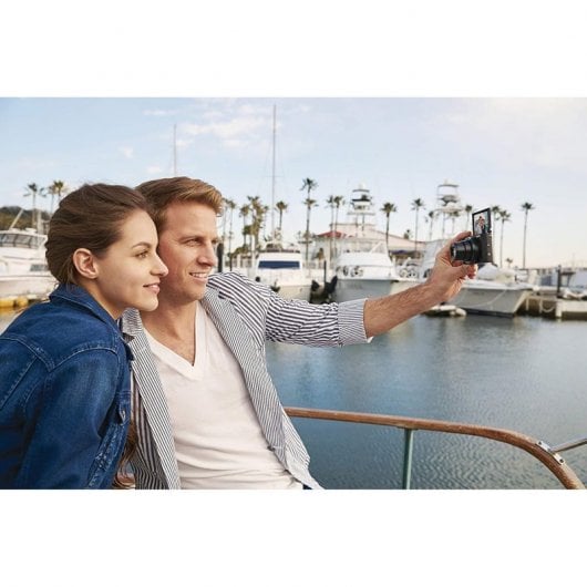 Sony HX80 18.2MP WiFi/Bluetooth Preta