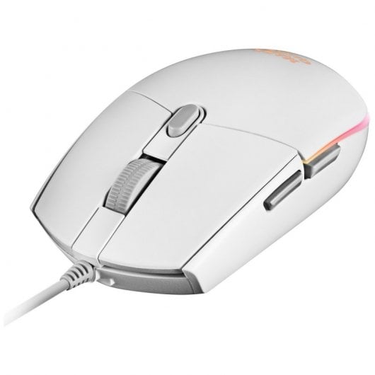 Mouse da gioco Mars Gaming MMG RGB 4200 DPI Bianco