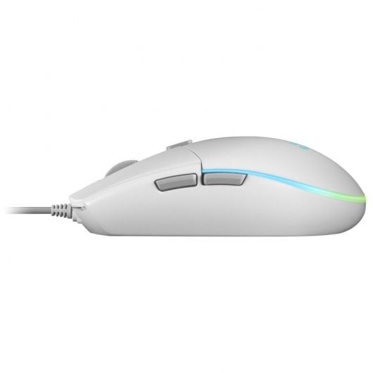 Mouse da gioco Mars Gaming MMG RGB 4200 DPI Bianco