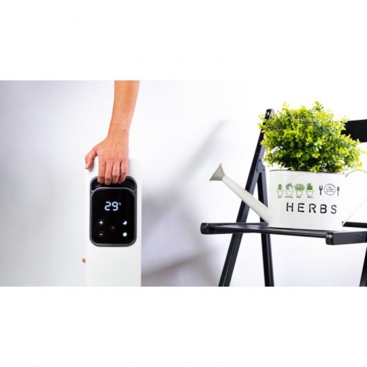 Cecotec ReadyWarm 7000 Touch Radiador de Aceite 7 Elementos 1500W