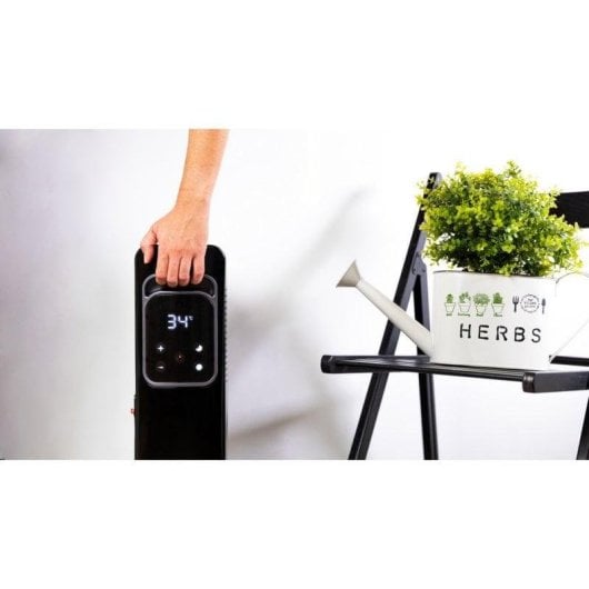 Radiador a Óleo Cecotec ReadyWarm 9000 Touch Black 2000W 9 Elementos