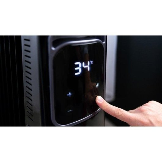 Cecotec ReadyWarm 11000 Touch Black Radiador de Aceite 11 Elementos 2500W