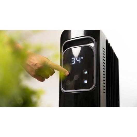 Cecotec ReadyWarm 11000 Touch Black Radiador de Aceite 11 Elementos 2500W