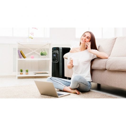 Cecotec ReadyWarm 11000 Touch Black Radiador de Aceite 11 Elementos 2500W