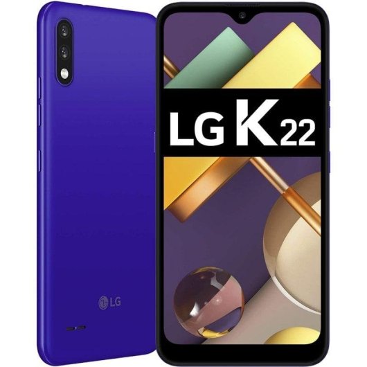 LG K22 4G 2GB 32GB 6.2" Azul