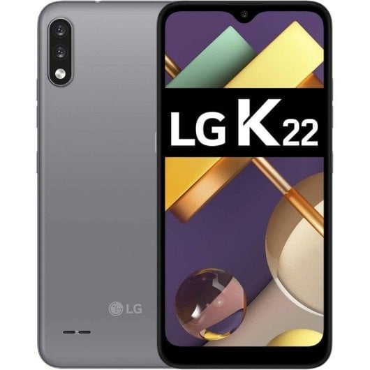 LG K22 4G 2GB 32GB 6.2" Titanio