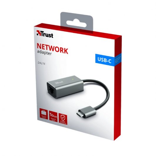 Trust Dalyx Adaptador USB-C a RJ45
