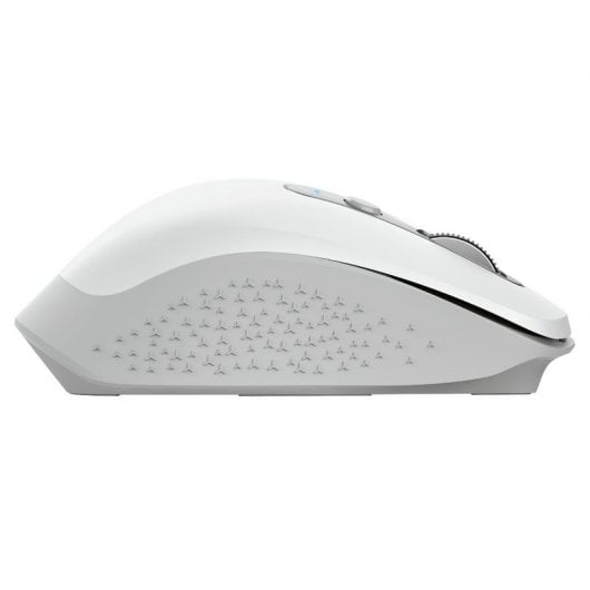 Mouse ergonomico wireless Trust Ozaa 2400 DPI bianco