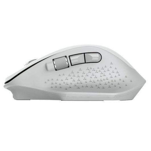 Mouse ergonomico wireless Trust Ozaa 2400 DPI bianco