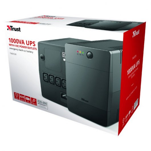 Trust Paxxon SAI Interactivo 1000VA 600W