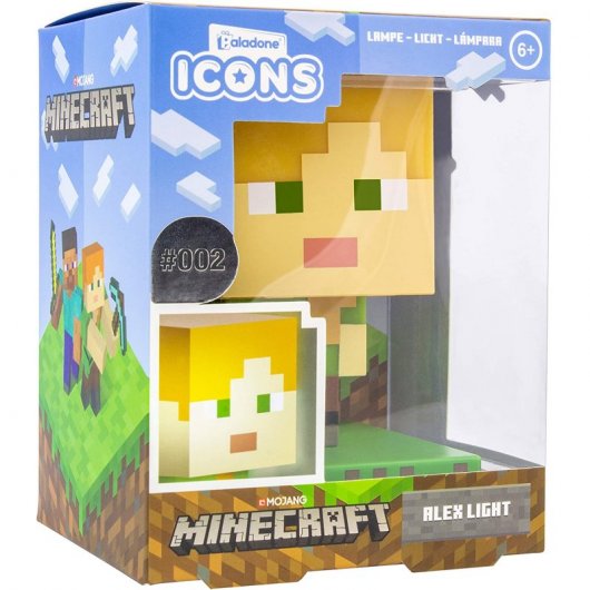 Paladone Icon Lámpara Alex Minecraft