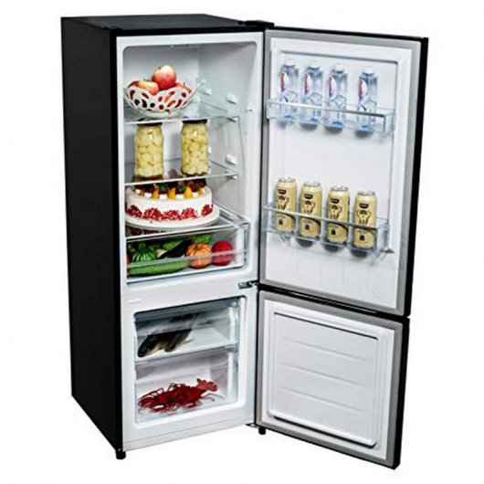 CHiQ FBM205L4 Frigorífico Combi F Acero Inoxidable Oscuro