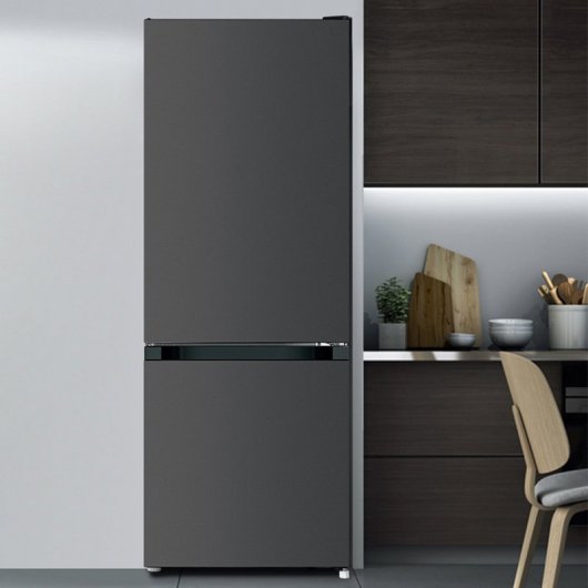 CHiQ FBM205L4 Frigorífico Combi F Acero Inoxidable Oscuro