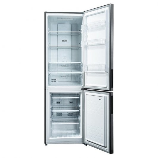 CHiQ FBM250NE4 Frigorífico Combi F Acero Inoxidable Oscuro