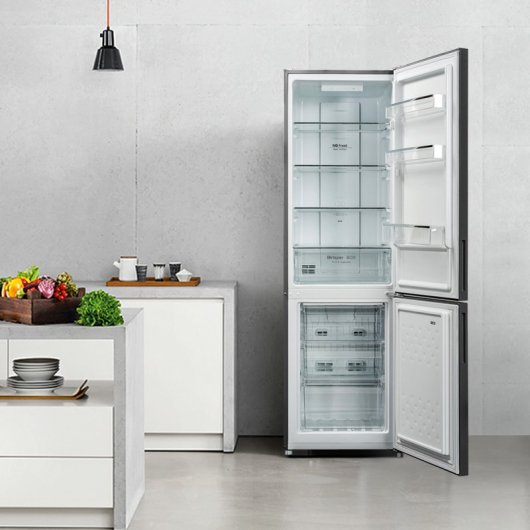 CHiQ FBM250NE4 Frigorífico Combi F Acero Inoxidable Oscuro