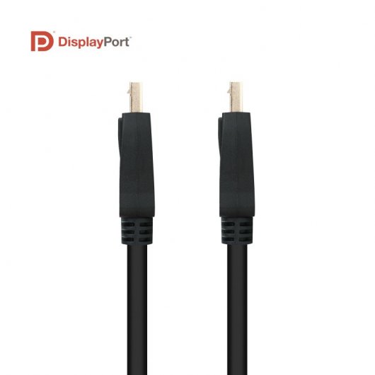 Nanocable Cable DisplayPort 1.4 Macho/Macho Negro 3 m