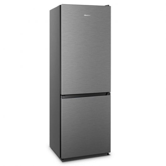 Réfrigérateur Hisense RB372N4AC2 Combi E en acier inoxydable