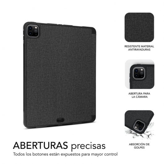 Custodia Subblim Shock Custodia nera per iPad 11" 2020