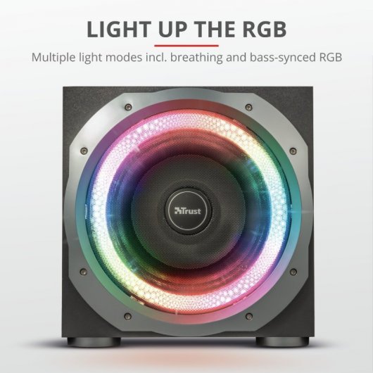 Trust Gaming GXT 698 Torro Altavoces RGB 5.1 180W