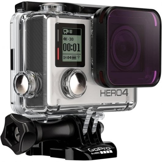 Custodia opaca per filtro subacqueo GoPro Magenta