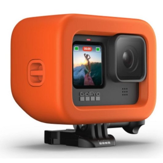 GoPro Floaty ADFLT-001 Accesorio Flotante para HERO9 Black, Naranja/Negro, Protección Acolchada