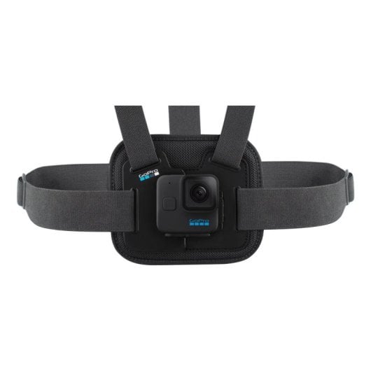 Soporte de Pecho GoPro Chesty, Material Acolchado, Ajustable, Negro, 140g