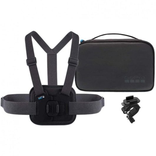 Kit d'accessoires sportifs originaux pour caméra GoPro - Noir, 267 g
