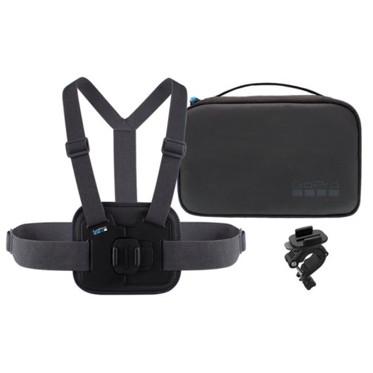 Kit d'accessoires sportifs originaux pour caméra GoPro - Noir, 267 g