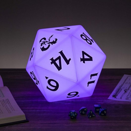 Paladone Lámpara D20 Dragones y Mazmorras
