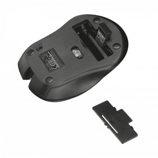 Trust Mydo Silent Click Rato Sem Fios Ótico 1800DPI Preto