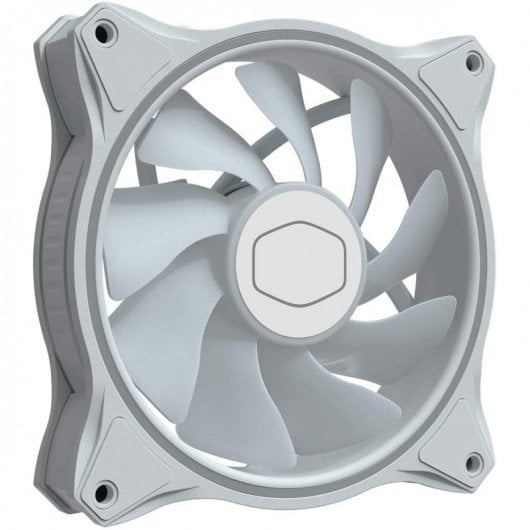 Cooler Master MasterFan MF120 Halo ARGB Ventilateur 120 mm Blanc