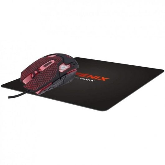 Prixton Fénix Kit Gaming Teclado + Ratón + Auriculares + Alfombrilla