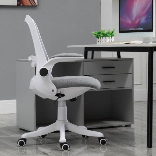 Vinsetto Silla de Oficina Gris