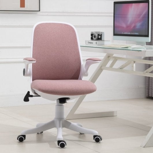 Vinsetto Silla de Oficina Rosa