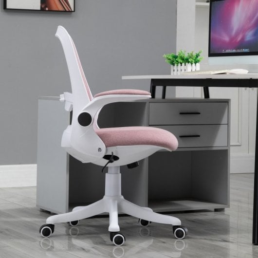 Vinsetto Silla de Oficina Rosa